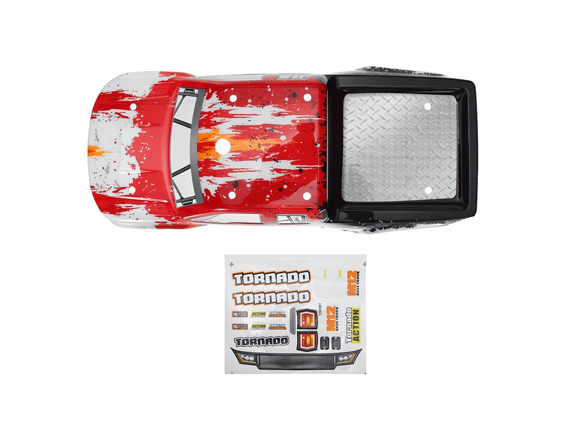 Hbx 2996a 1/10 Rc Car Parts Body Shell Painted W/ Sticker Vehicles Models Spare Accessories B001