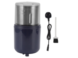 Molinillo De Café Eléctrico De Acero Inoxidable De 200 W, Desmontable, Para Granos De Café Y Café Molido, Con Tapa A Presión.