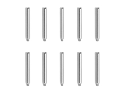 Juego de 10 tornillos para reparar correas de reloj. Herramienta profesional portátil.