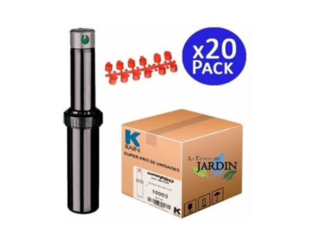 Aspersor Turbina Krain Superpro 3/4'' Alcance 7,9 a 14,9 M Pack 20 K RAIN