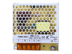 Fuente De Alimentación Ultradelgada Para Tiras De Luz Led De Interior De 75 W, De 100~264 Vca A 12 Vcc.