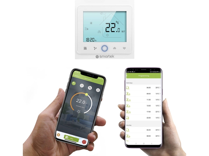Termostato Inteligente SMARTEK SH-TH01A