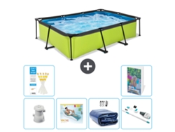 Exit-toys Piscina Exit Retangular - 300x200x65 Cm - 7-peças S261