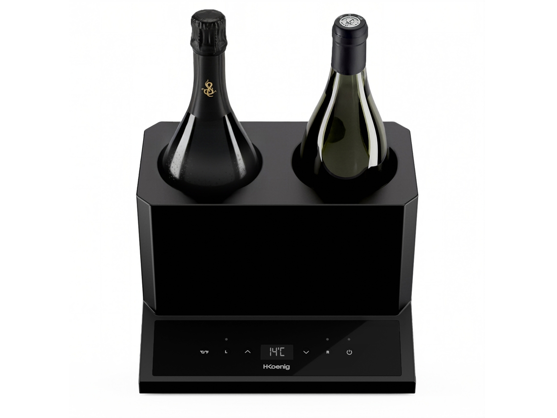 Refrescador De Vinho Elétrico 2 Garrafas Lvx28 H.KOENIG