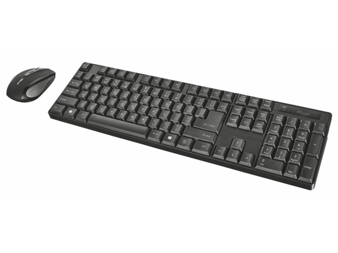 Teclado + Ratón TRUST Ximo (Inalámbrico - Óptico)