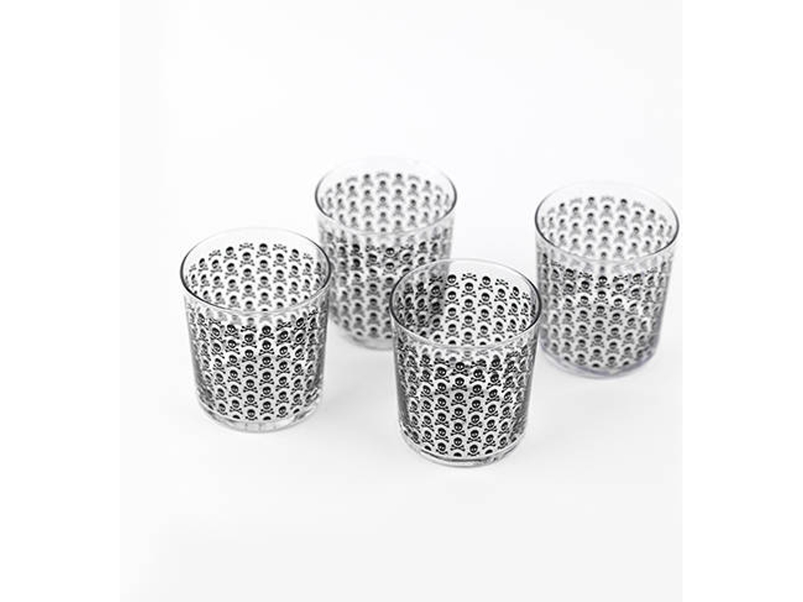 Juego De 4 Vasos De Cristal SCALPERS (350Ml)