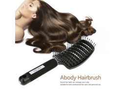 Vlrla-para Mulheres Abody Nylon Detangle Cabelobrush
