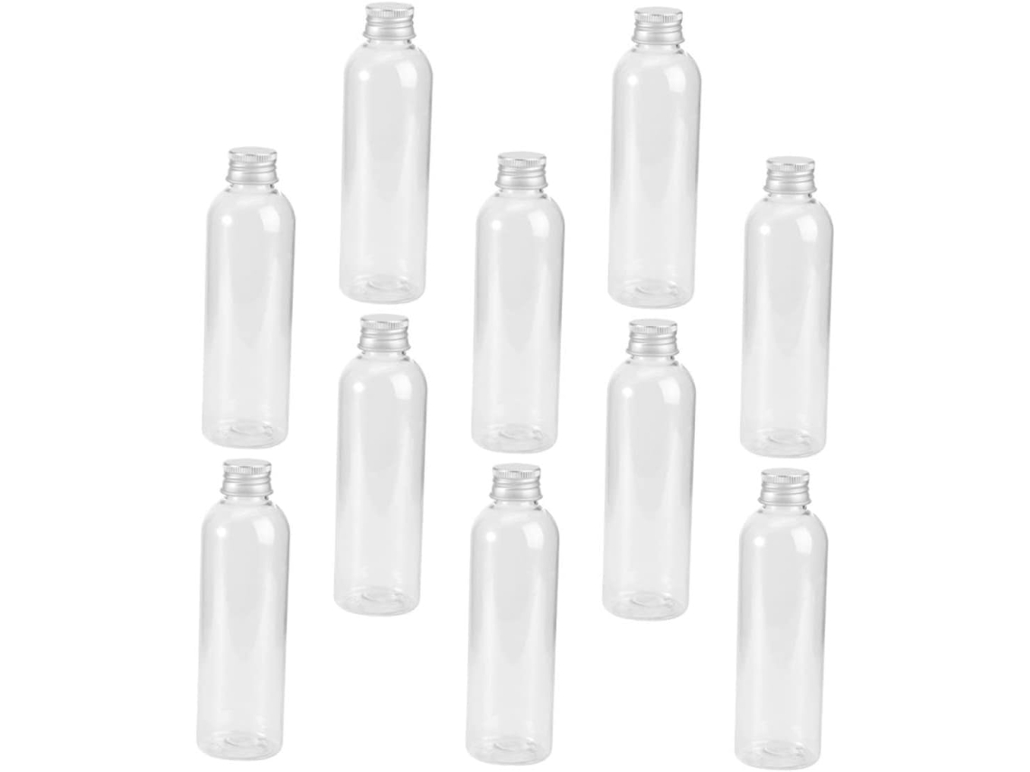 15 Botellas Individuales De Plástico Para Lociones Y Champús - Envases De Viaje Para Cosméticos