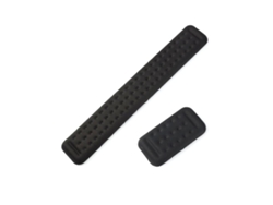 Reposamuñecas para teclado, reposamuñecas para teclado y ratón, alfombrilla ergonómica de espuma viscoelástica para teclado y ratón Ly Ebike