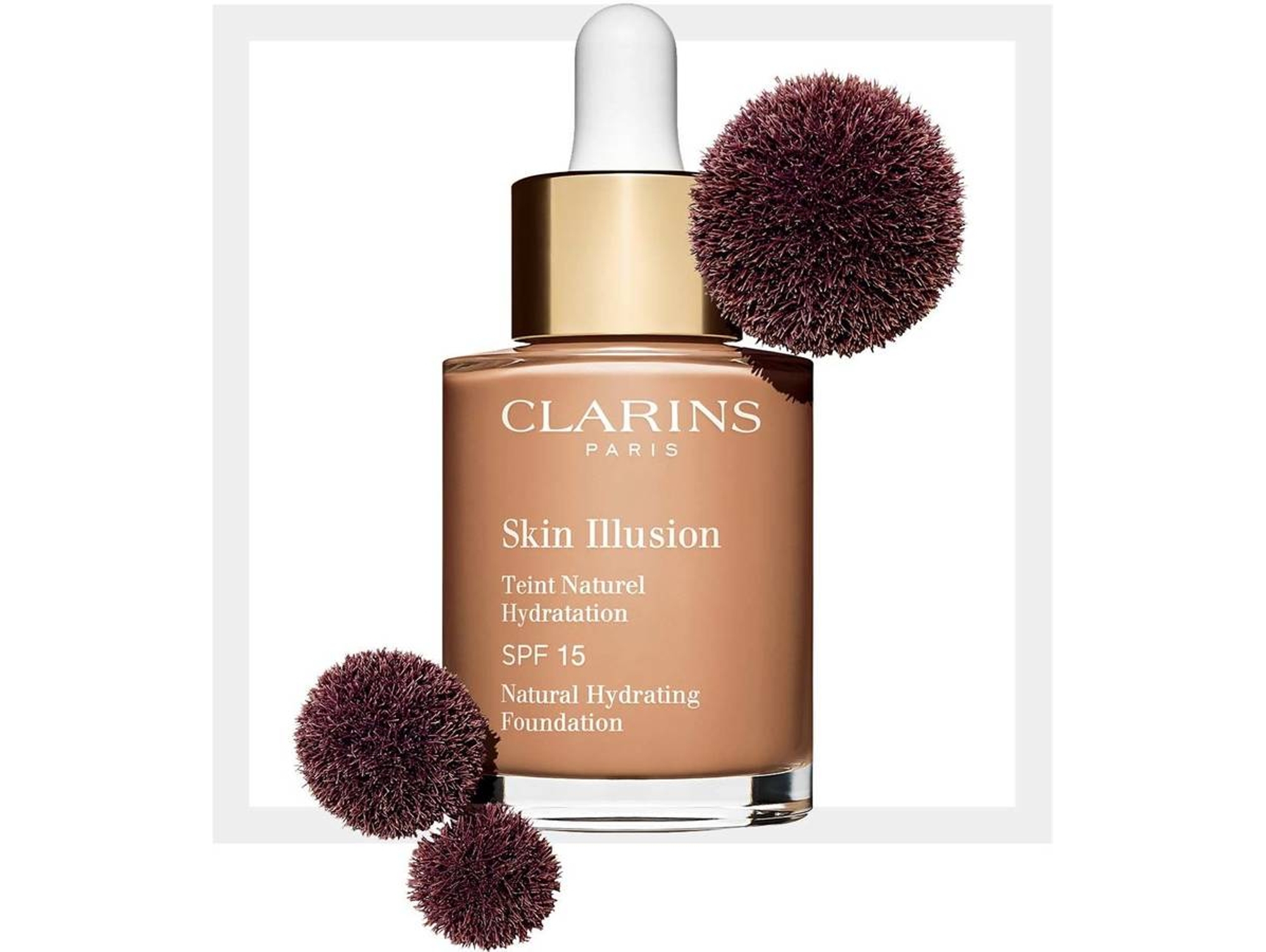 Base CLARINS Pele Ilusión De  SPF15  Amber 112