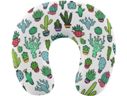 Almohada Viaje Colorida Forma Espuma Viscoelástica Viscoelástica Fácil Relajación Cómodos Familia.brfácil