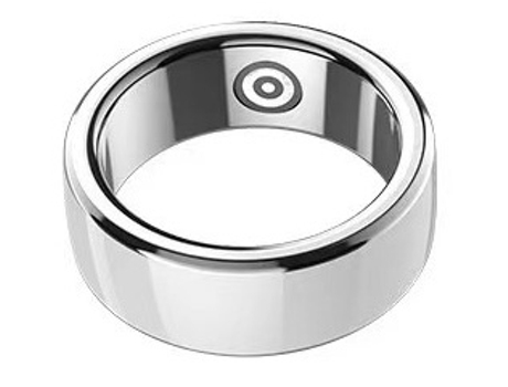 Anillo inteligente Chronus resistente al agua sueño frecuencia cardíaca anillo Bluetooth (blanco 22#) BISBISOUS