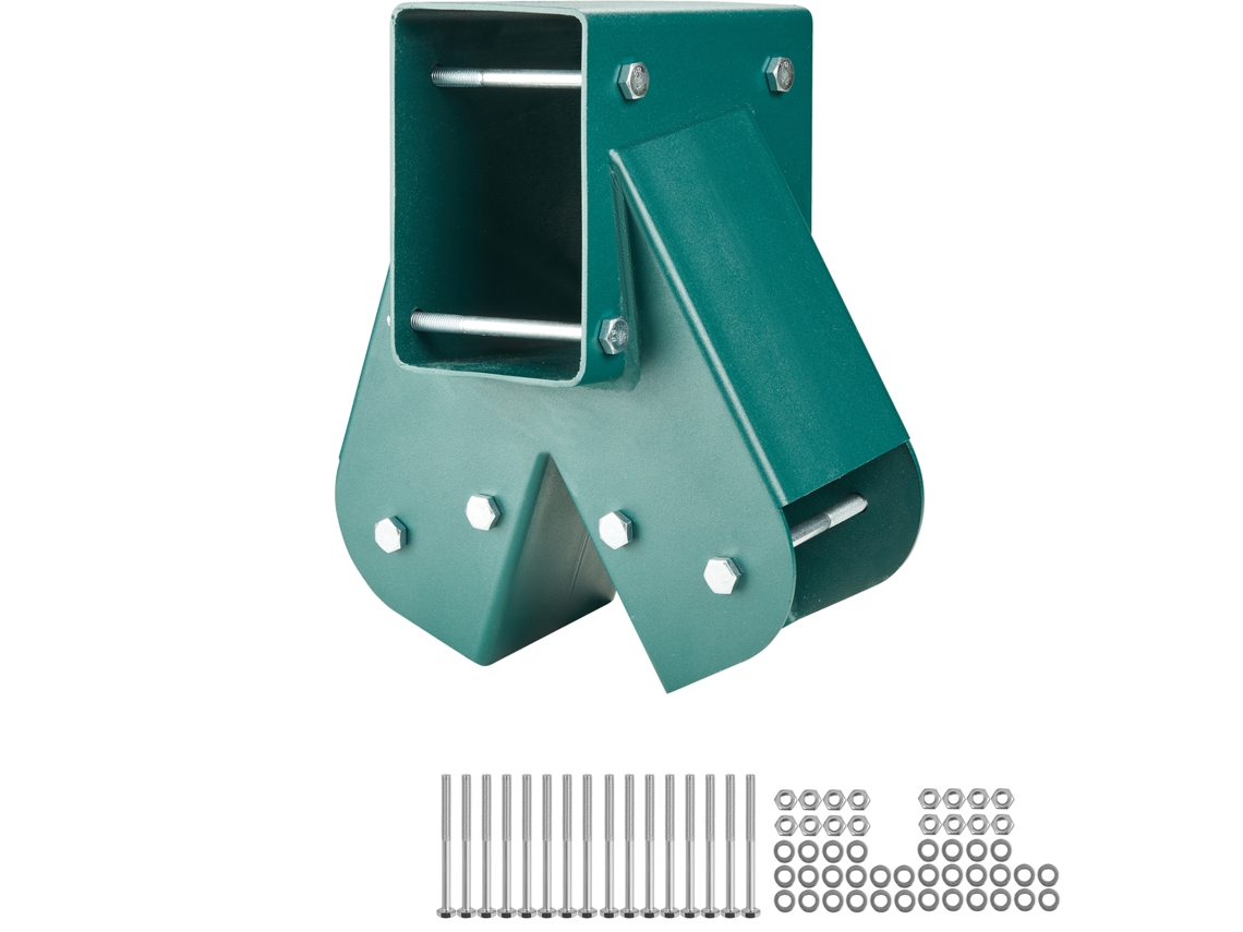 Soportes Para Columpios Succebuy 1-2-3 Con Estructura En A Y Herrajes De Montaje, Color Verde