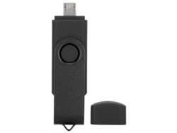 Pendrive Otg Usb 2.0 Micro Usb 64gb Negro Almacenamiento Flash Portátil Cw10040