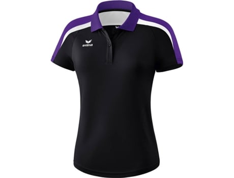 Polo para Mujer ERIMA Liga 2.0 Negro, Blanco para Multideportes (46)