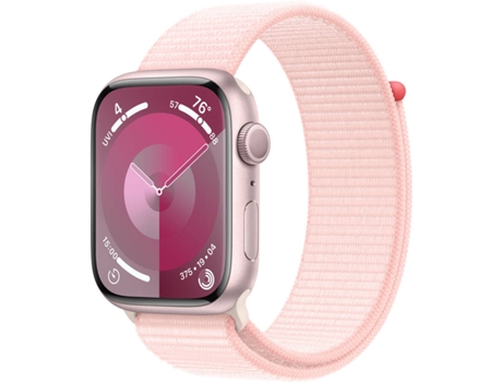 APPLE Watch Series 9 GPS 45 mm Rosa con Loop Deportiva Rosa-claro