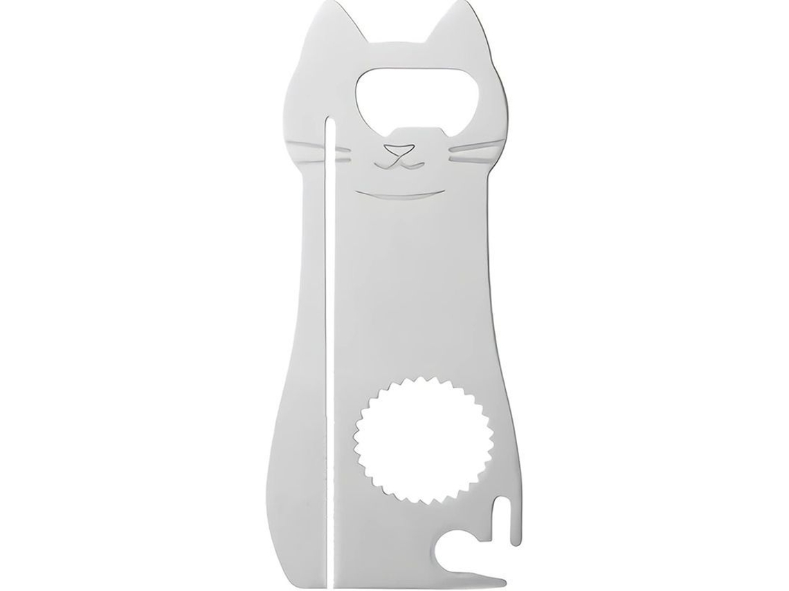 Abridor De Botellas Multifuncional Acero Inoxidable 5 En 1 Resistente Para Cerveza Latas Y Envases