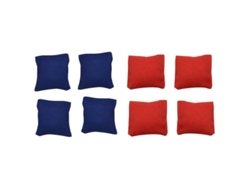2026rebe-bolsas De Cornhole Resistentes Al Clima Oqj Rojo Y Azul Llenas De Arena 8 Unidades Rojo Azul