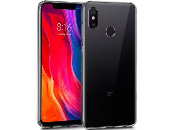 Carcasa Xiaomi Mi 8, 8 Pro COOL Silicona Transparente