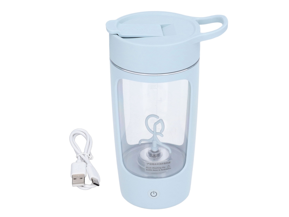Botella Mezcladora Eléctrica Usb Portátil De 650 Ml, Libre De Bpa, Vaso Mezclador De Proteínas Para El Hogar O La Oficina.