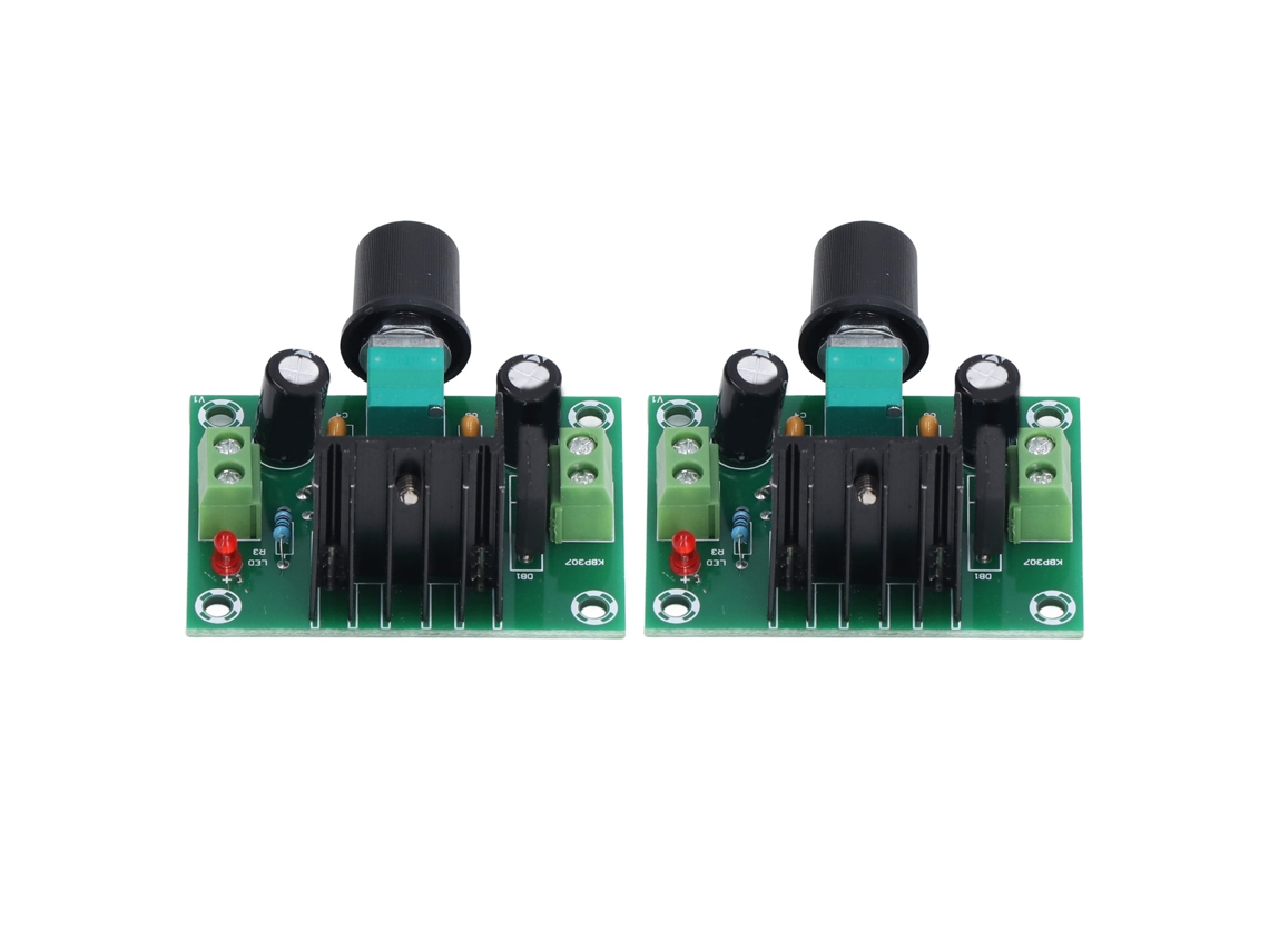 2 Módulos Reguladores De Voltaje Lineal Lm317 Xh-m197 Con Placa De Gran Disipación De Calor.