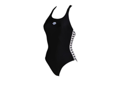 Bañador de Mujer para Natación ARENA Pieza Icons Racer Negro (42)