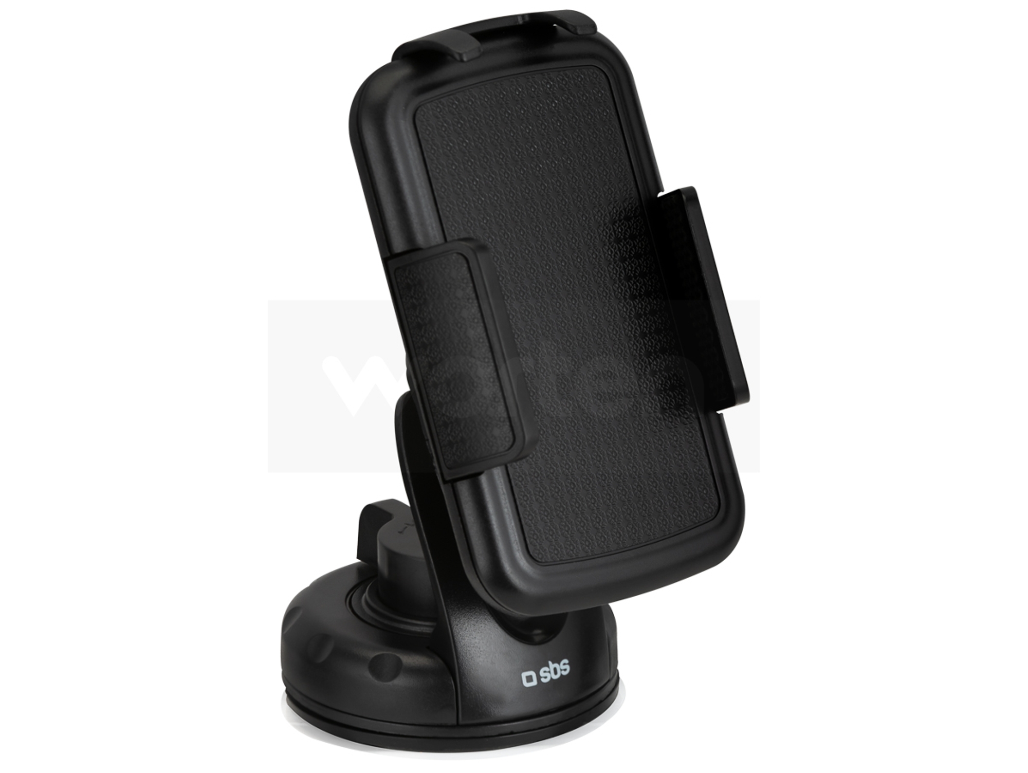 Soporte coche SBS Ventosa smartphone hasta 6'' negro
