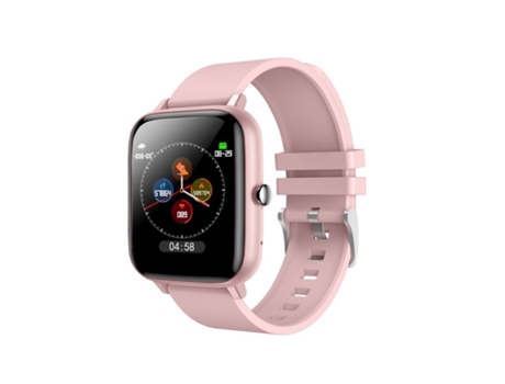 Smartwatch P6 1 Reproductor de música de llamada Bluetooth con pantalla táctil completa de 54 pulgadas Modo rosa múltiple