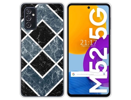 Carcasa Samsung Galaxy M52 5G TUMUNDOSMARTPHONE Dibujos Multicolor