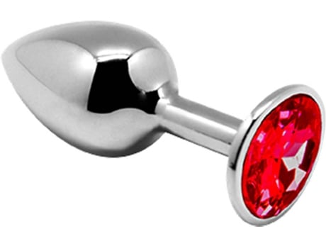 Mini Plug Anal ALIVE de Metal (Talla: M - Rojo)