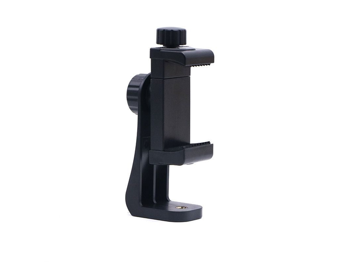 Adaptador Universal Para Trípode De Teléfonos Móviles, Con Soporte De Clip Giratorio De 360 Grados.