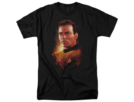 Camiseta ROCKINSTONE Capitán James T. Kirk Star Trek (Algodón - XXXL)