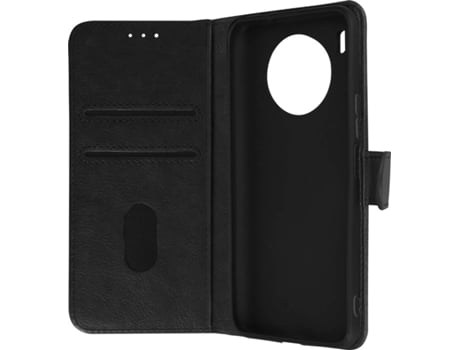 Carcasa Honor 50 Lite AVIZAR Soporte con Función de Cartera Negro