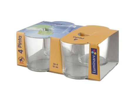 Vasos LUMINARC (36 cl - Transparente - Vidrio)