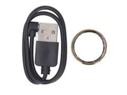Rebe-anel Rastreador Inteligente De Fitness Ip68 Resistente À Água Dourado
