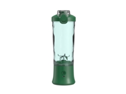 Licuadora CHRUI De 600 Ml Con Vaso De Jugo En Forma De Diamante Y 6 Cuchillas (Verde)