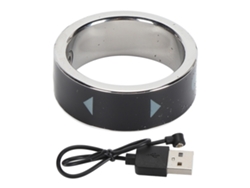 Anel De Controle Remoto Bluetooth Estiloso Impermeável Com Carregamento Magnético Para Celular Android E Ios
