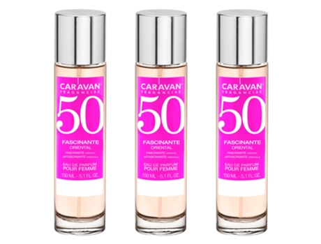 3x Perfume de Hombre Nº50 150ml CARAVAN
