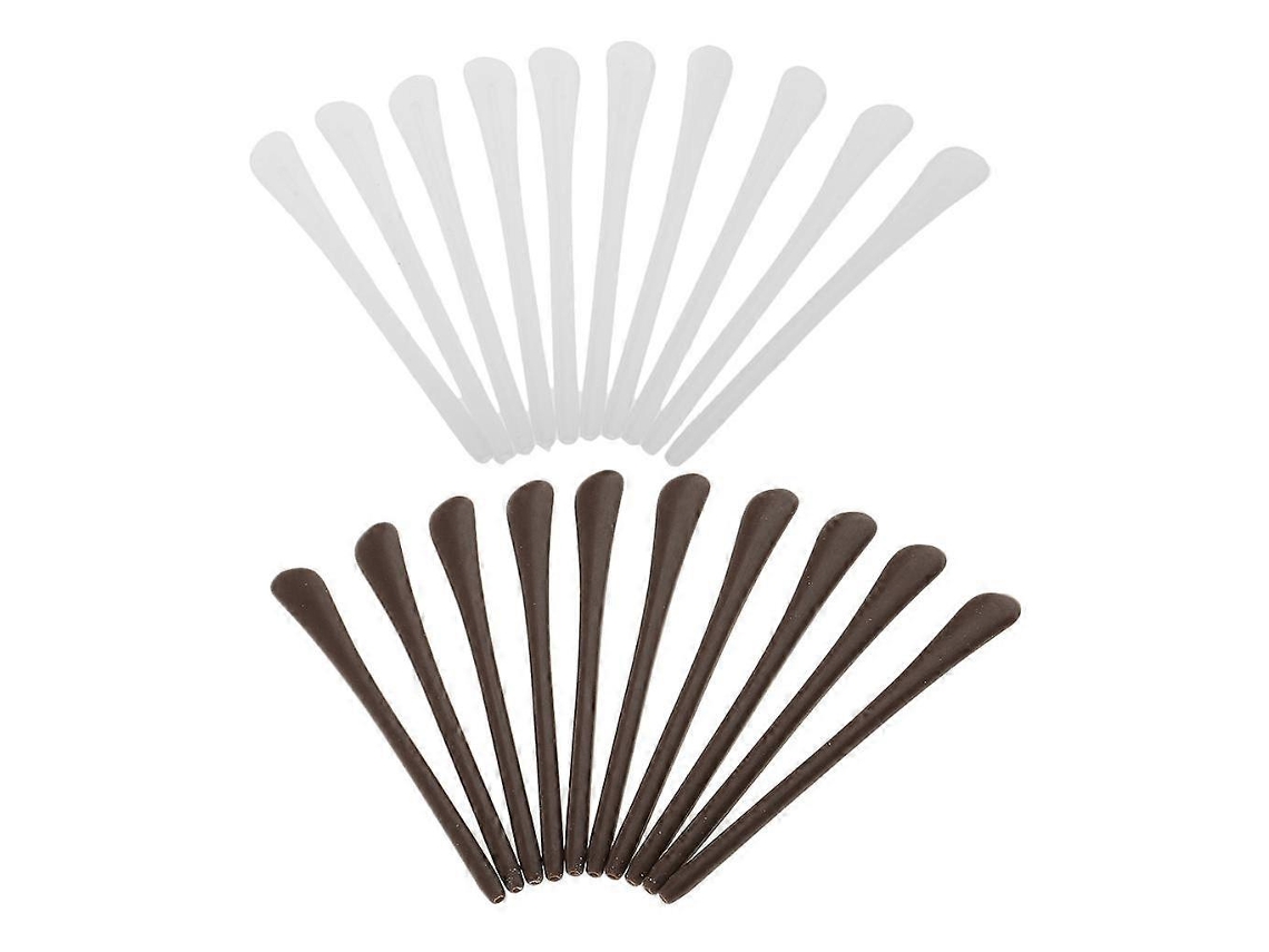 20 ganchos antideslizantes para las orejas de las gafas, para las patillas deportivas, para gafas Rosewell
