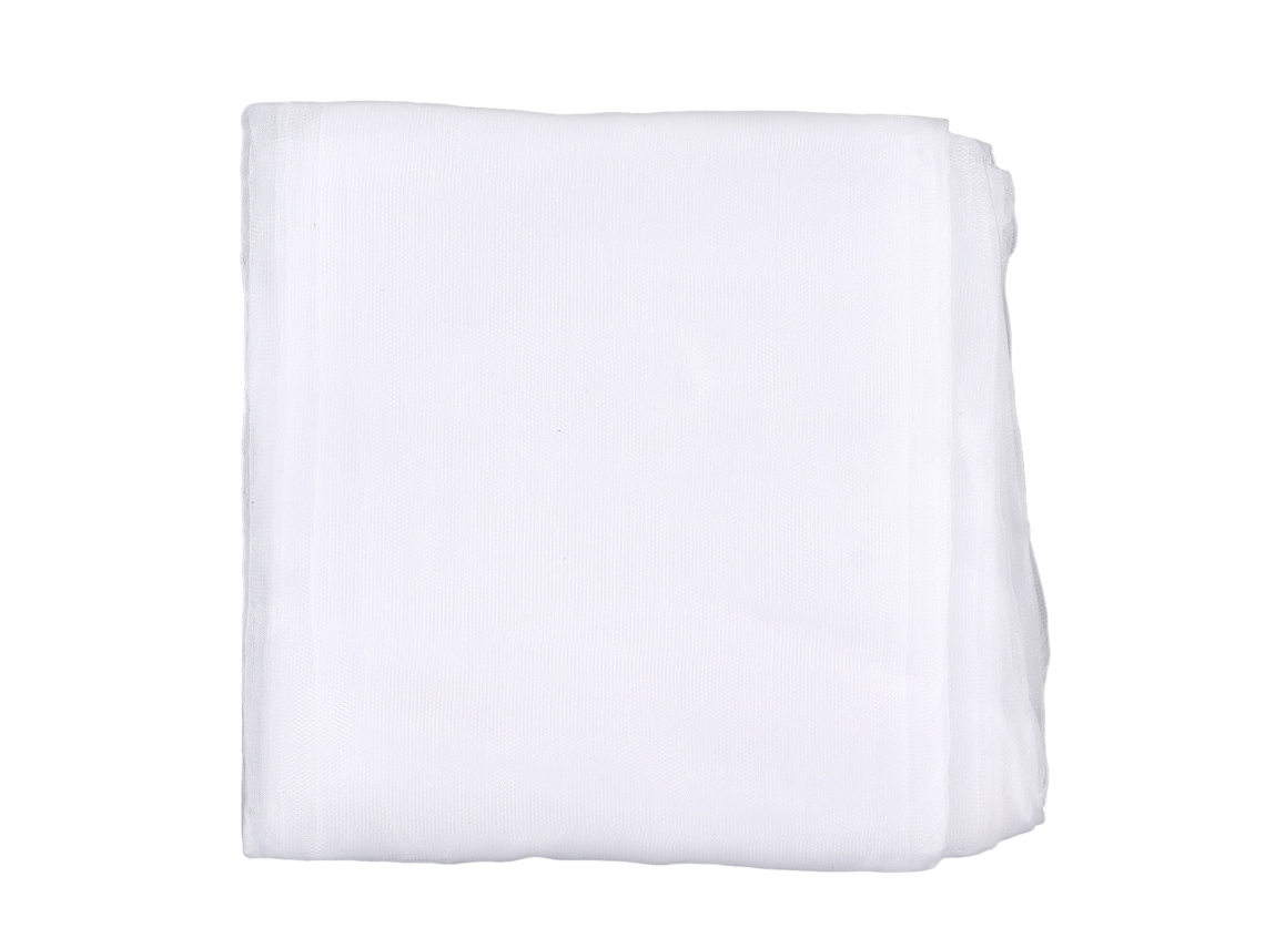 Malla De Polietileno Blanca De 3x3 M, Cubierta Protectora Antipájaros Para Jardín, Permeable Y Transpirable.