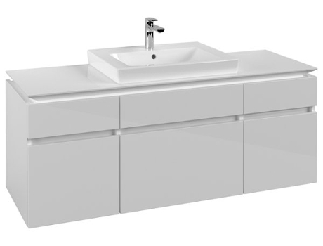 Módulo de lavabo Villeroy &amp Boch Legato B685 1400x550x500mm centrado en el lavabo