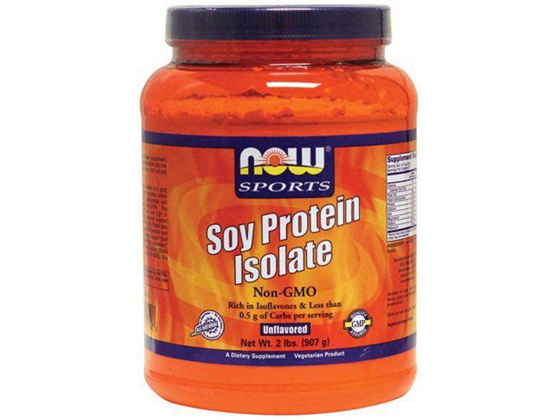 Complemento Alimentar NOW FOODS NOW FOODS Soy Protein Isolate Without Gmo Without Flavor 907 Gr 907 Gr