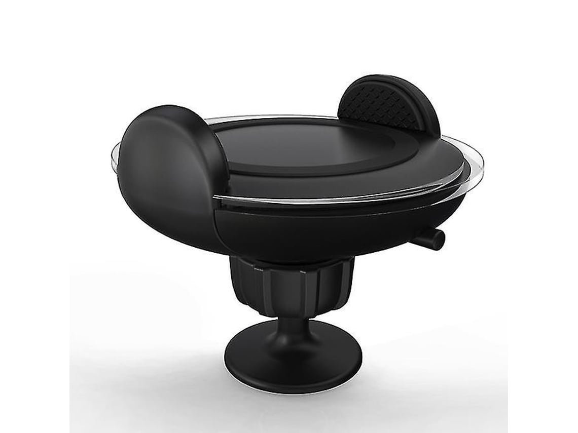 Cargador Sem Carro Giratório Móvel Clipe Transmissor Carga YEMAESRE Negro