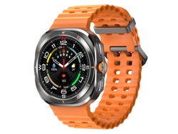 Reloj Inteligente Hd8 Ultra Con Bluetooth Llamadas Mapas Navegación Y Brújula Ip68 Naranja.