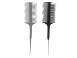 Kit de lápiz para peinar el cabello con dos puntas y función de seccionamiento, ideal para barberías y coloración, diseño ergonómico y durabilidad.