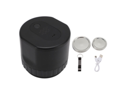 Kit De Sellado Al Vacío Eléctrico Recargable Para Tarros Mason De Boca Ancha Y Normal Con 10 Tapas.