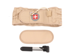 KOFIHETY Cinturón de tracción lumbar ergonómico con descompresión inflable para aliviar la columna vertebral. Cómodo soporte lumbar con terapia de descompresió