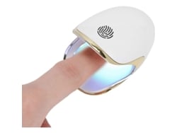 Mini Lámpara De Uñas Led Uv Portátil De Un Solo Dedo 2025, Secador De Uñas Pequeño Con 3 Bombillas De 6 W.