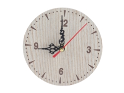 Reloj despertador electrónico moderno LED silencioso con pantalla grande y números de espejo blanco.