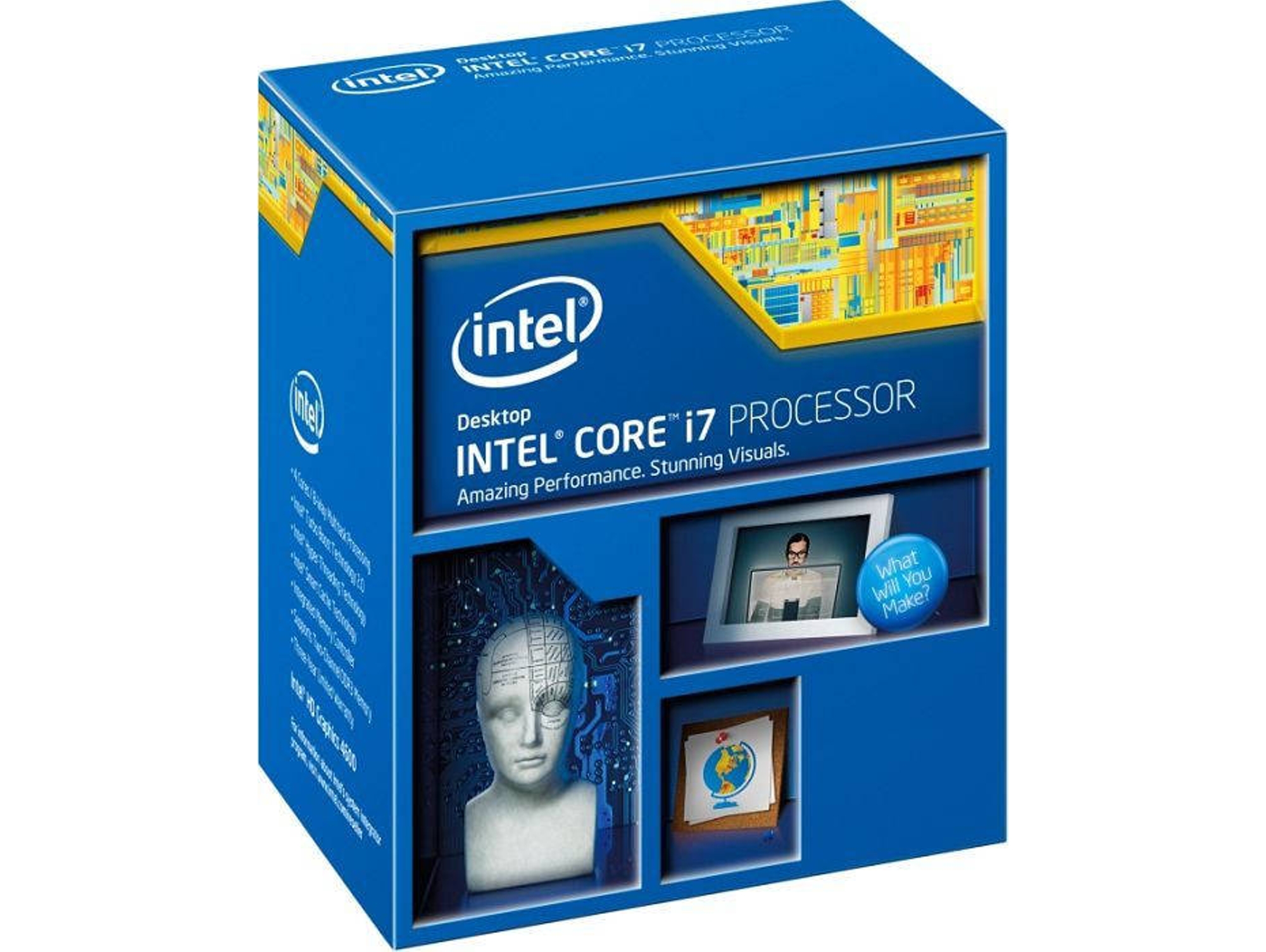 Procesador INTEL Core i7-4770 (Socket LGA1150 - Quad-Core - 3.4